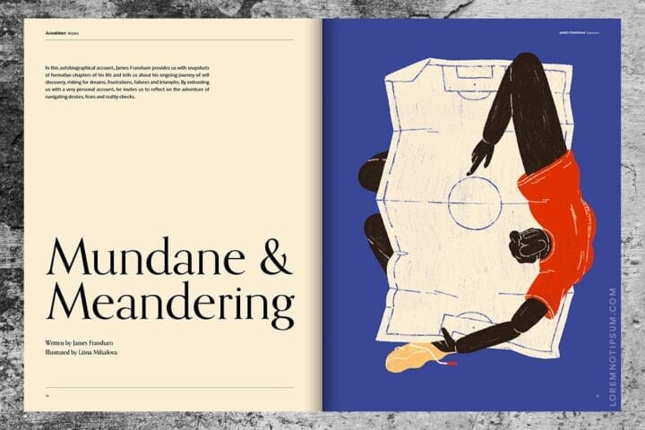 Autodidact Magazine Issue 2 – loremnotipsum.com