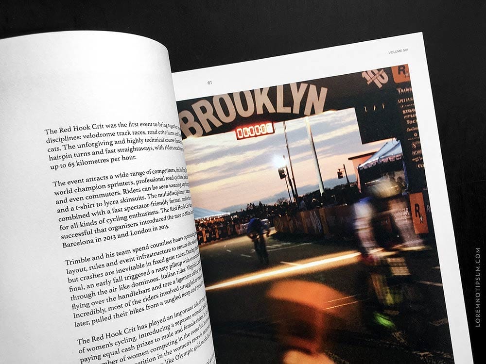 Bikevibe Magazine Issue 6 (New York) – loremnotipsum.com