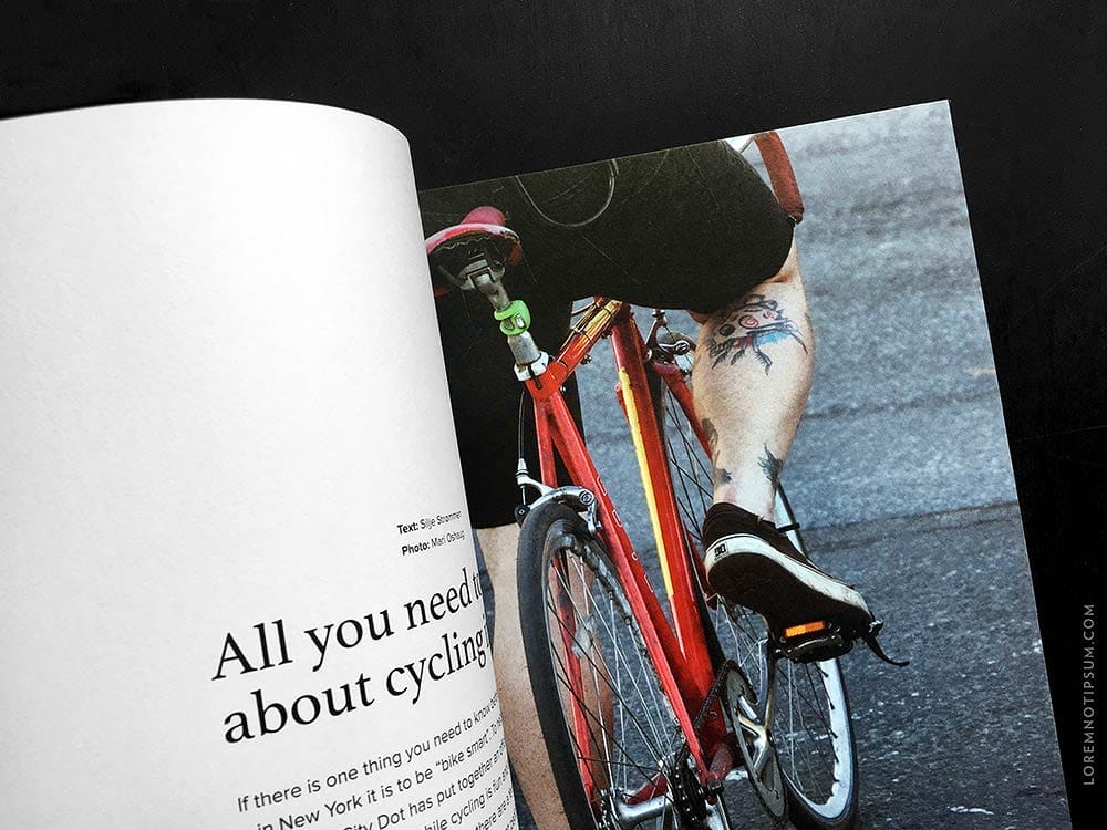 Bikevibe Magazine Issue 6 (New York) – loremnotipsum.com