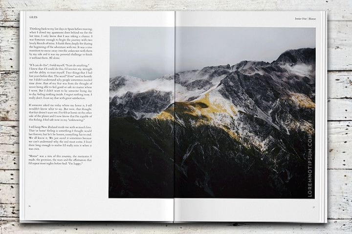 Graes Magazine Issue 1 – loremnotipsum.com