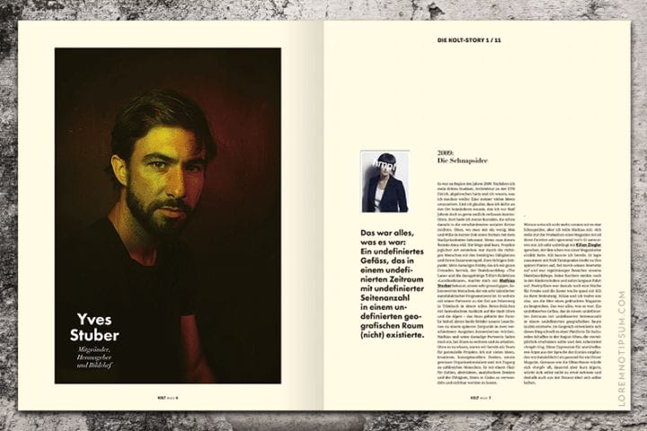 KOLT Magazin Nr. 100 – loremnotipsum.com
