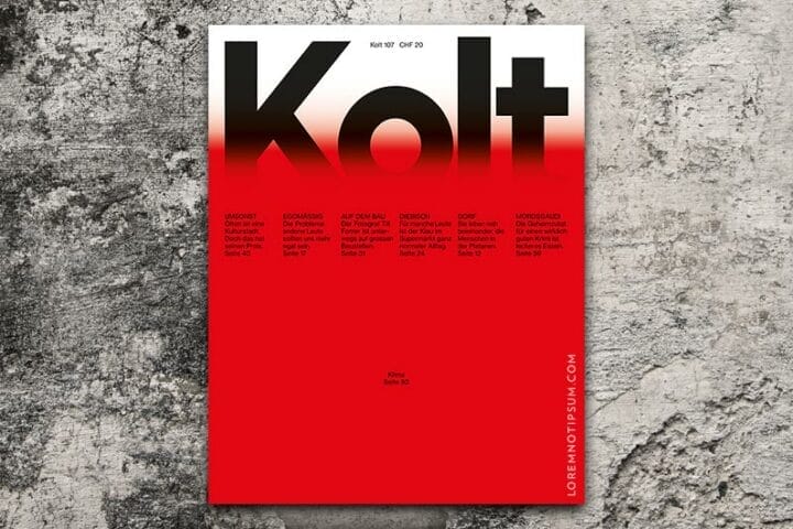Kolt Magazin Nr. 107 – loremnotipsum.com