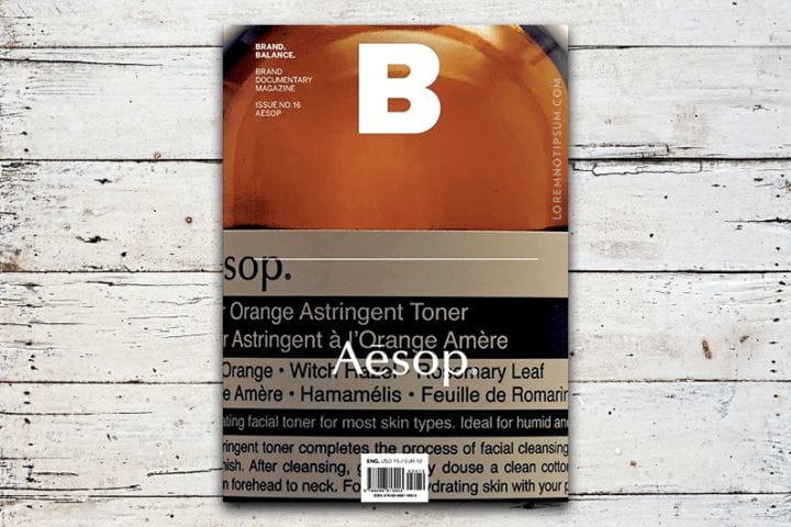 Magazine B Issue 16 (Aesop) – loremnotipsum.com