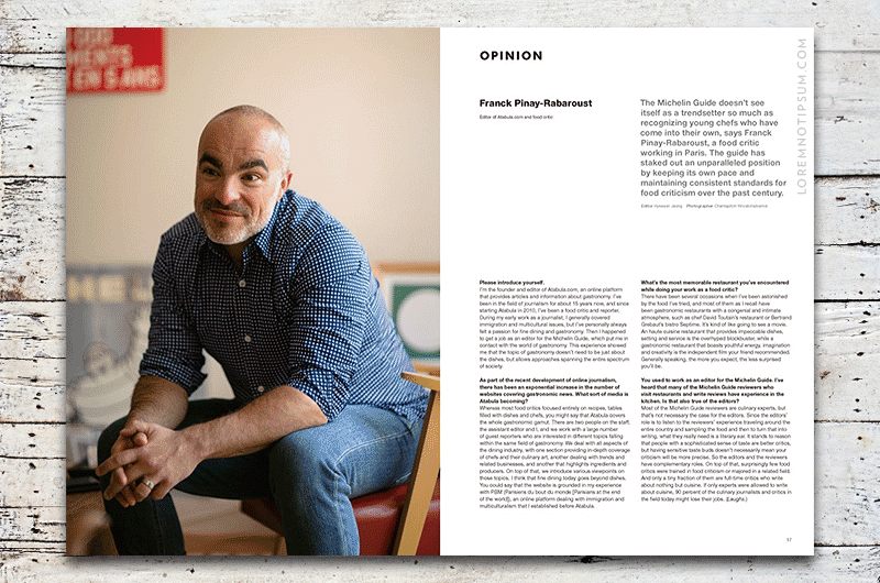 Magazine B Issue 56 (Michelin Guide) – loremnotipsum.com