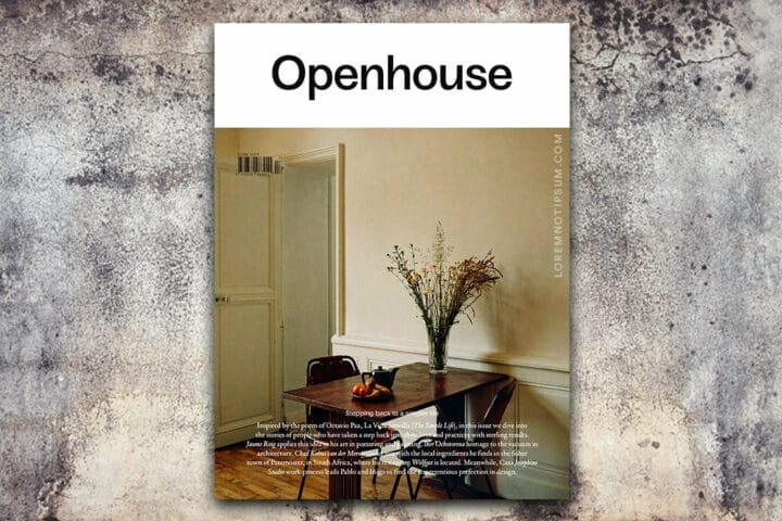 Openhouse Magazine Issue 18 – loremnotipsum.com