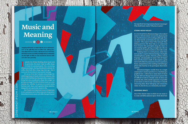 Standart Magazine Issue 13 – loremnotipsum.com