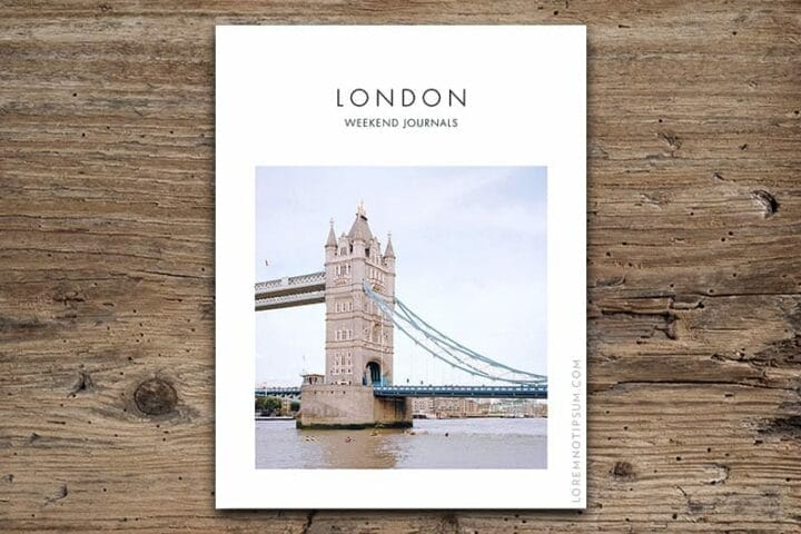 London Travvel Book by Weekend Journals – loremnotipsum.com