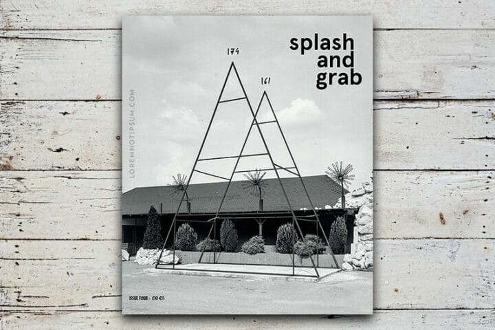 Splash and Grab Magazine Issue 4 – loremnotipsum.com