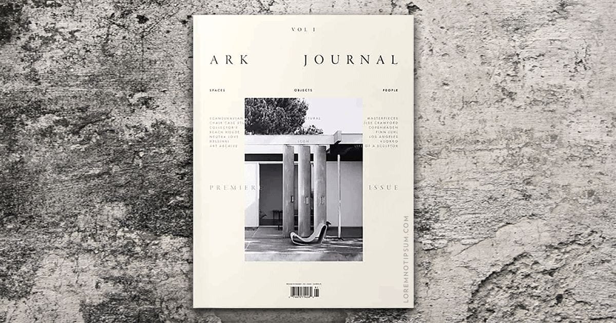 【爆売り！】 Ark Journal – Volume 1 - Buy from LOREM (not Ipsum) アート・デザイン・音楽