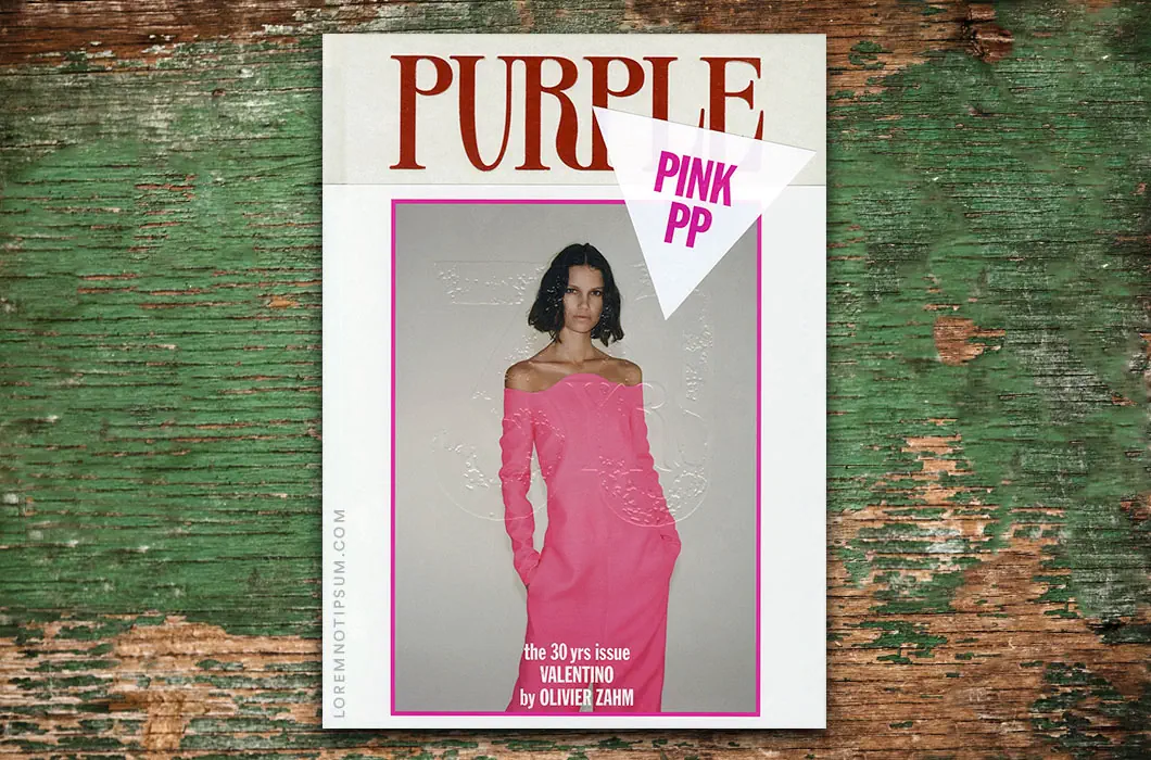 【激安大特価！】 Buy - 38 Issue Magazine Fashion Purple from Ipsum) (not LOREM アート・デザイン・音楽
