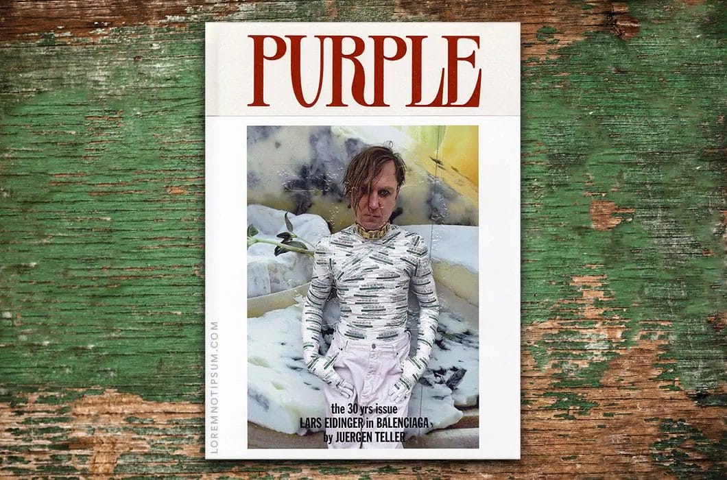 Purple Fashion Magazine Issue 38 - Buy from LOREM (not Ipsum)