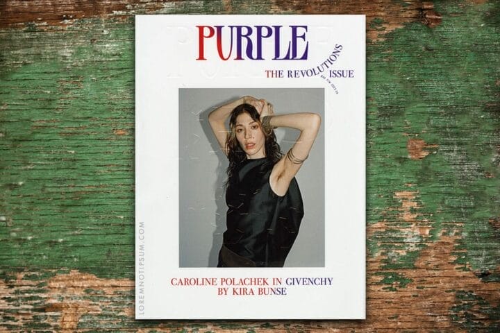 Purple Fashion Magazine - Buy from LOREM (not Ipsum)