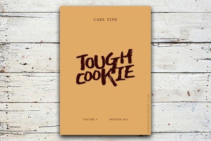 Cake Zine Volume 4 (Tough Cookie) – loremnotipsum.com