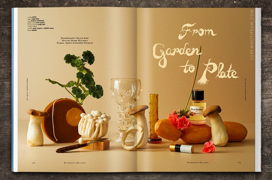 Blumenhaus Magazine Issue 5 – loremnotipsum.com