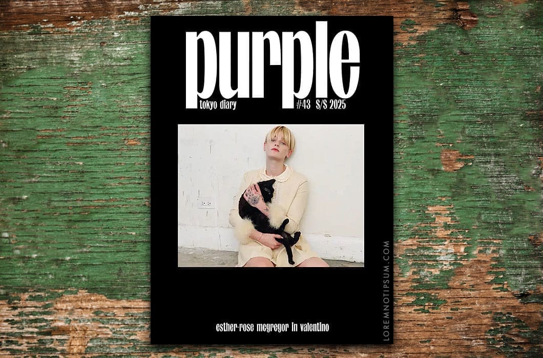 Purple Fashion Magazine Issue 43 (The Tokyo Diary) – loremnotipsum.com