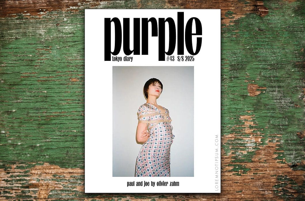 Purple Fashion Magazine Issue 43 (The Tokyo Diary) – loremnotipsum.com