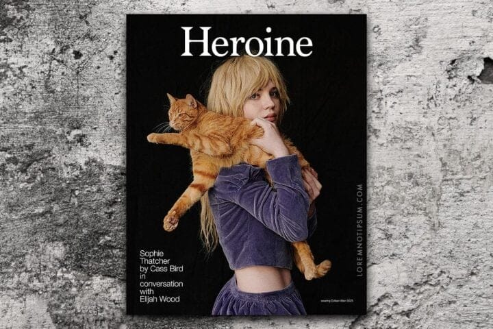 Heroine Magazine Issue 22 feat. Sophie Thatcher – loremnotipsum.com